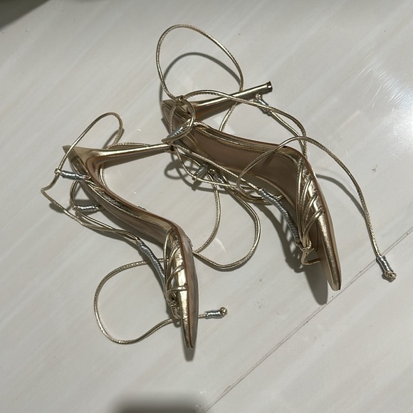 Sam Edelman Safiya Womens Ankle Wrap Heels - Picture 3 of 5